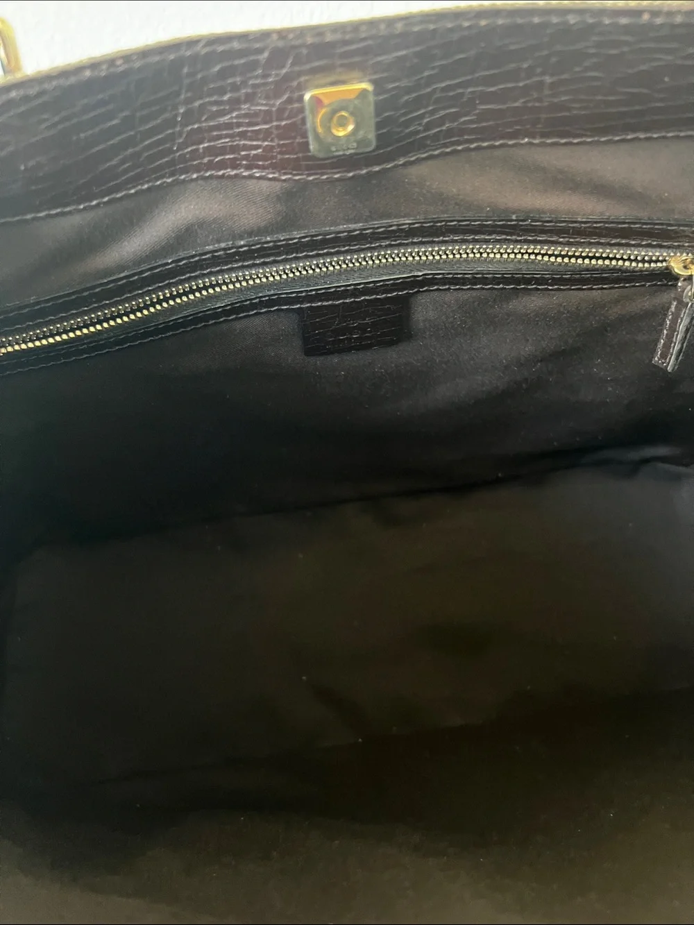 Gucci Brown GG Monogram Hasler Canvas Medium Tote Bag